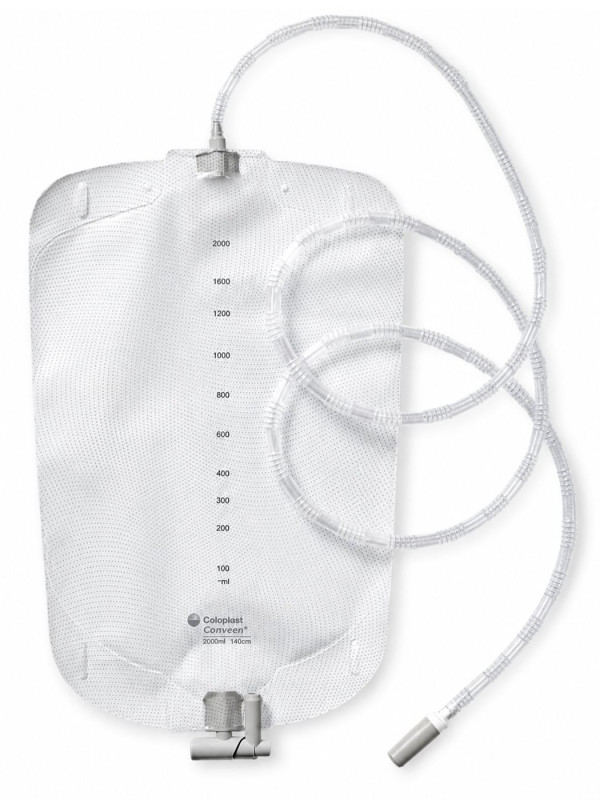 213460 Worek Do Zbiórki Moczu Na Noc Moveen 2000 ml/140 cm Coloplast