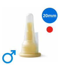 052120 Coloplast Cewnik Zewnętrzny Samoprzylepny 1-częściowy Conveen Lateksowy 20mm