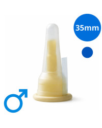 052100 Coloplast Cewnik Zewnętrzny Samoprzylepny 1-częściowy Conveen Lateksowy 35 mm