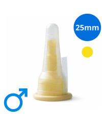 052000 Coloplast Cewnik Zewnętrzny Samoprzylepny 1-częściowy Conveen Lateksowy 25mm