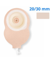 422564 Esteem®+ Soft Convex worek urostomijny 20/30 mm beżowy z okienkiem