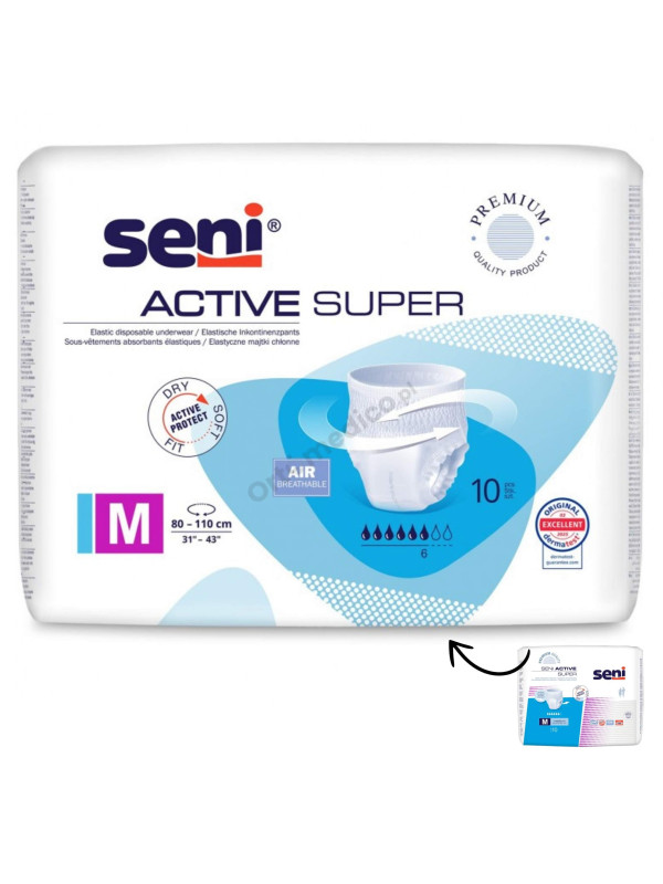 Seni Active Super majtki chłonne wciągane