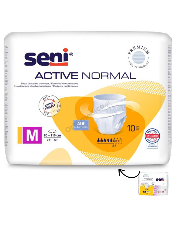 Seni Active Normal majtki chłonne dla seniora