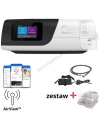 Aparat CPAP ResMed AirSense 11 AutoSet z nawilżaczem – automatyczna terapia bezdechu sennego zmiennociśnieniowy CPAP