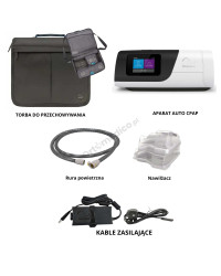 Aparat CPAP ResMed AirSense 11 AutoSet z nawilżaczem – automatyczna terapia bezdechu sennego zmiennociśnieniowy CPAP