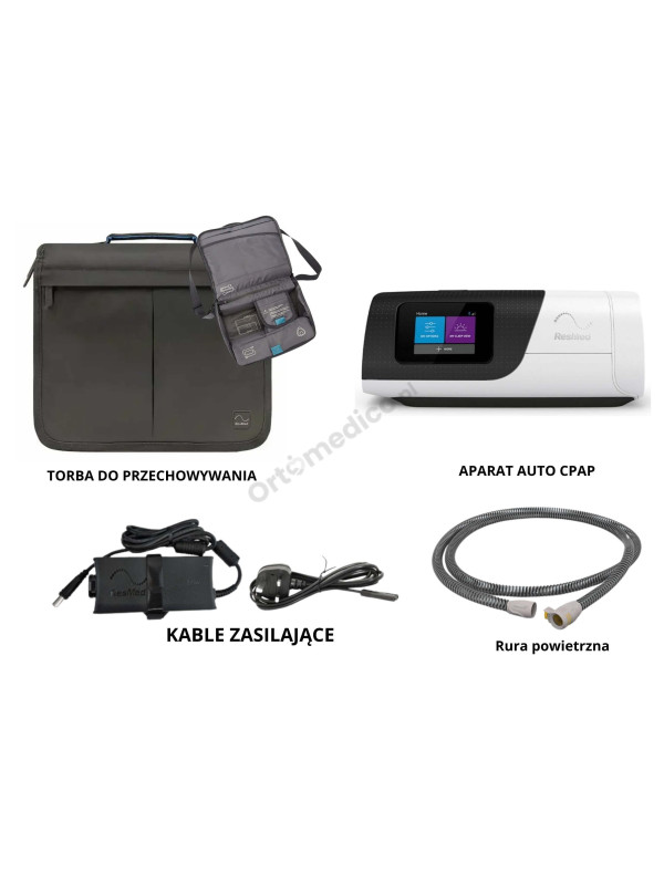 Aparat CPAP ResMed AirSense 11 AutoSet – automatyczna terapia bezdechu sennego CPAP bez nawilżacza i bez rury podgrzewanej
