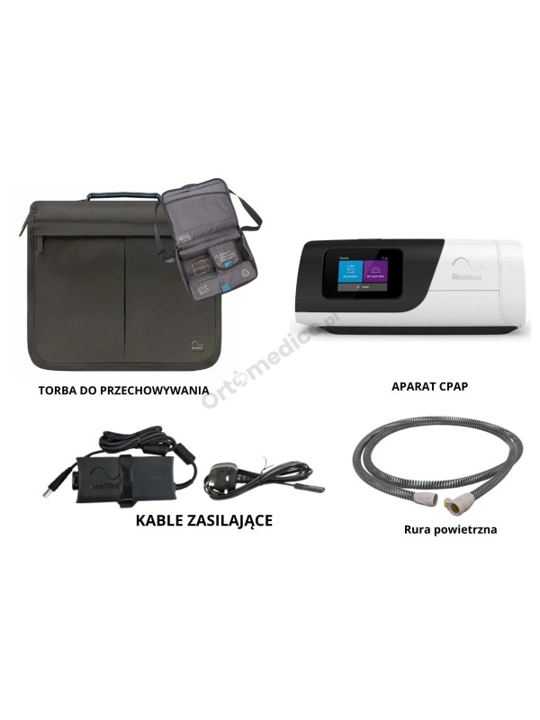 ResMed AirSense 11 Elite – aparat stałociśnieniowy CPAP do leczenia bezdechu sennego bez nawilżacza i bez rury