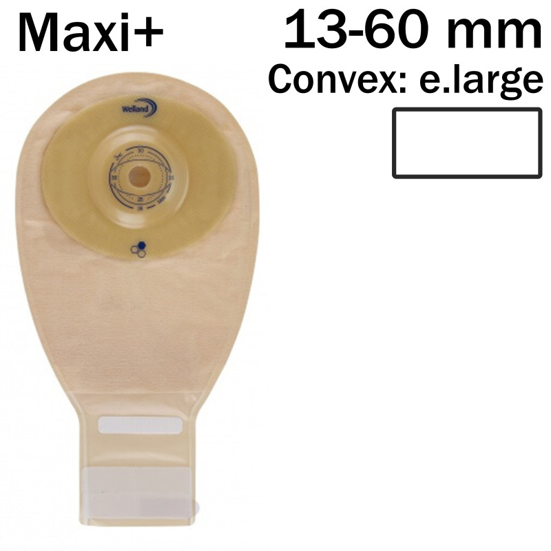 XMHNDX013 Worek 1-cz Aurum Convex E.LARGE Drainable 13-60mm MAXI+ Welland Z Miodem Manuka Przezroczysty