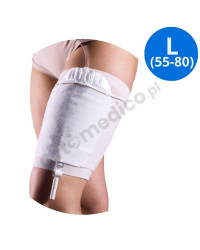 091250-05.01. Pasek Mocująco-Ochronny CarePocket L 55-80cm (worek 0,35-0,75l) Na Worek Do Zbiórki Moczu CareBag Tytex