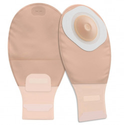 416743  Worek Jednoczęściowy Stomijny ConvaTec Esteem+ Convex 25mm z filtrem z zapinką InvisiClose