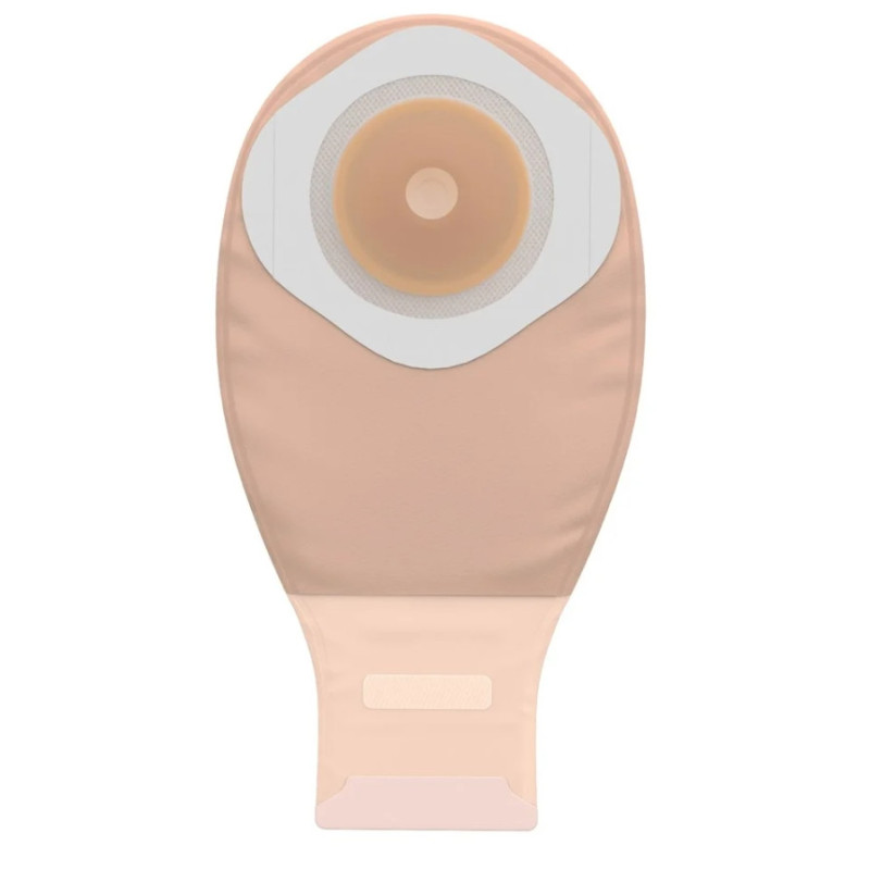 416743  Worek Jednoczęściowy Stomijny ConvaTec Esteem+ Convex 25mm z filtrem z zapinką InvisiClose