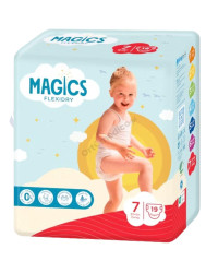 Pieluchomajtki dla większych dzieci Magics Flexidry rozmiar 7 XXL(17 kg+)