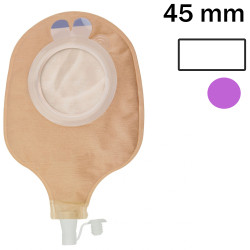 XP2U745 Worek Urostomijny Dwuczęściowy 45mm Welland Flair2 Przezroczysty
