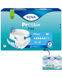 TENA Flex Plus ProSkin pieluchomajtki z regulowanym pasem mocującym