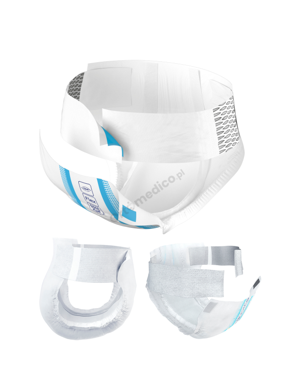 TENA Flex Plus ProSkin pieluchomajtki z regulowanym pasem mocującym