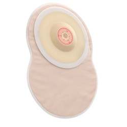 421612 Worek Ileo Esteem Flex Convex 20-43/50 Zamknięty Beż z Okienkiem ConvaTec