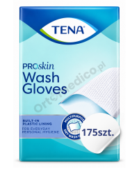 TENA ProSkin Wash Gloves Rękawice Myjki do mycia ciała 175 sztuk