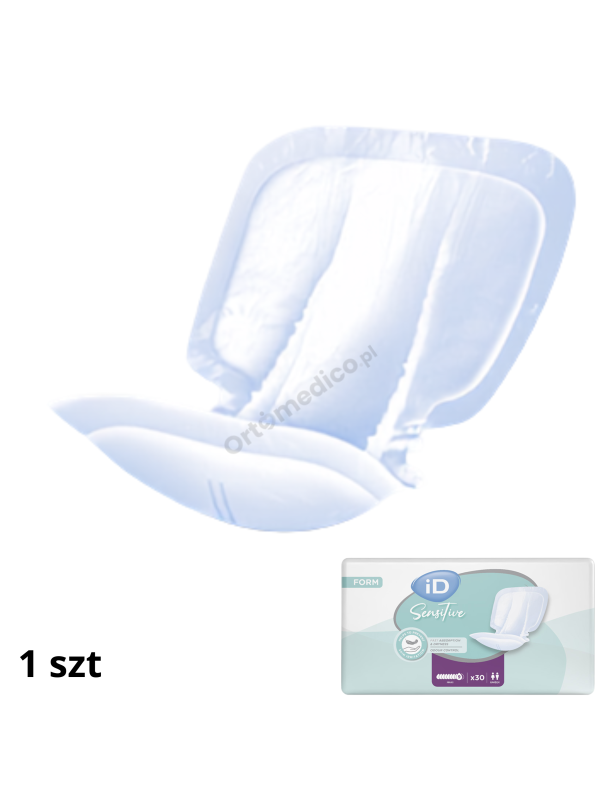 Pieluchy anatomiczne id sensitive form maxi bardzo chłonne także na noc (dawniej iD Expert Form Maxi)