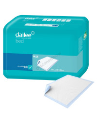 Dailee Bed Plus podkład chłonny 90x60 cm na łóżko dla osób z nietrzymaniem moczu
