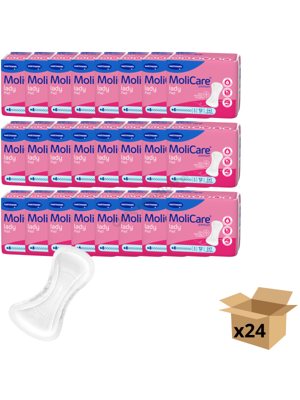 MoliCare Premium Lady Pad 1,5 kropli cienkie wkładki na nietrzymanie moczu dla kobiet