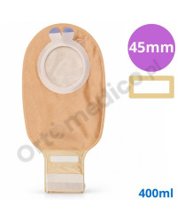 XMH2D145 Worek Stomijny 2-CZ Otwarty 45 mm Z miodem Manuka Z Filtrem Beż Z Okienkiem welland