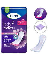 TENA Lady Normal Night specjalistyczne podpaski na noc na NTM NOWE OPAKOWANIE