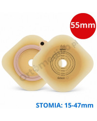 1155-15 Płytka Stomijna Dansac Nova 2 55 mm Płaska, docięcie 15-47 mm