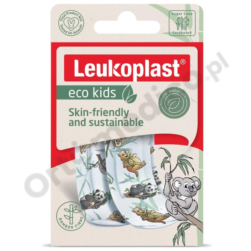Leukoplast eco kids plastry z opatrunkiem dla dzieci zwierzątka 12 szt.