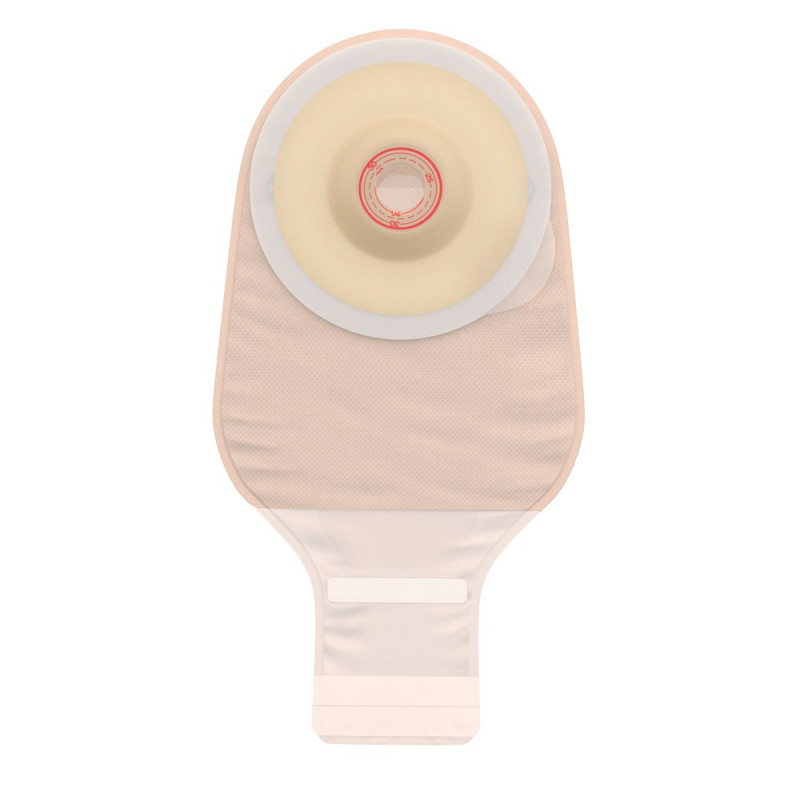 421621 Worek Ileostomijny Esteem + Flex Convex V2  Beżowy z okienkiem 30/40 ConvaTec