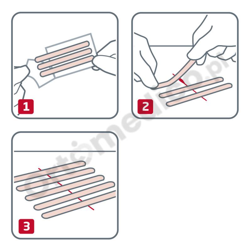 Leukoplast® STRIP - plastry do nieinwazyjnego zamykania ran 9 szt.