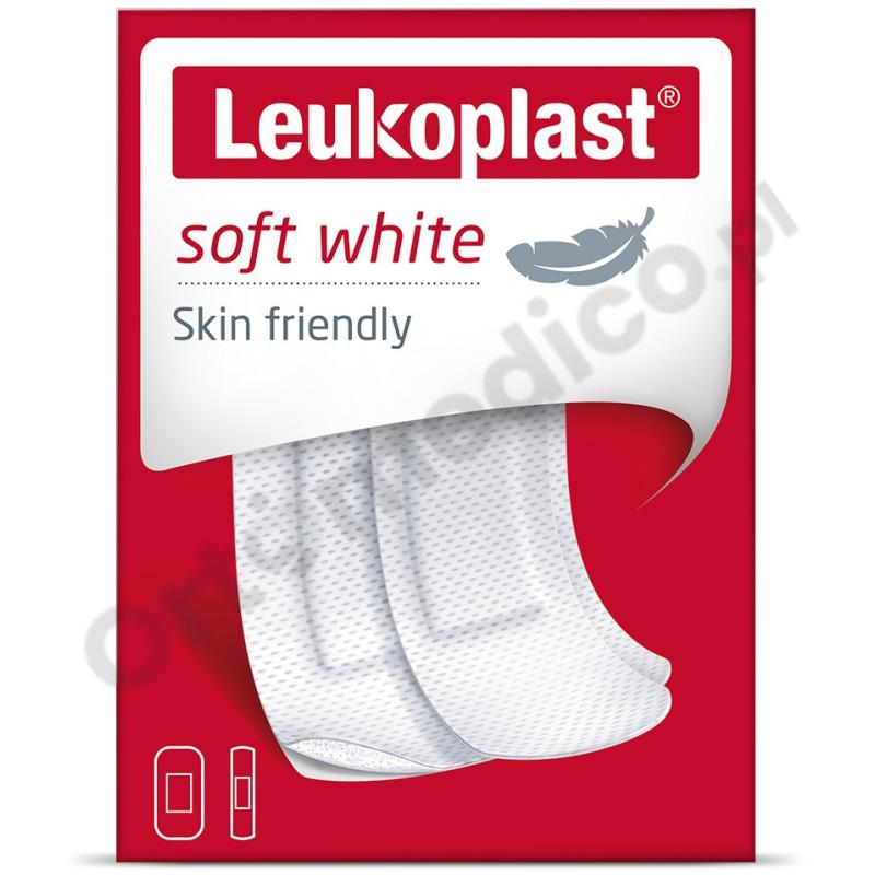 Leukoplast Soft plastry z opatrunkiem dla wrażliwej skóry 20 szt.