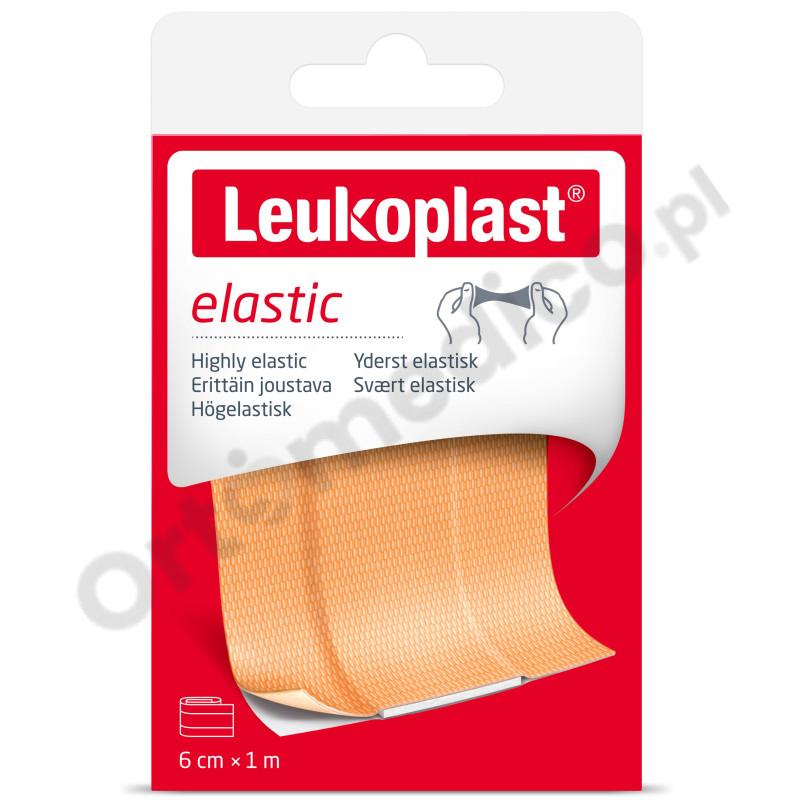 Leukoplast elastic plastry z opatrunkiem do cięcia (6 cm x 1 m)
