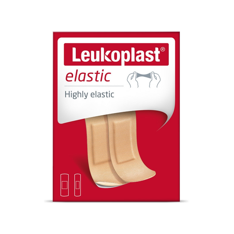 Leukoplast elastic elastyczne plastry opatrunkowe 20 szt.