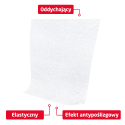 Leukoplast elastomull haft elastyczny bandaż samoprzylepny (8 cm x 4 m) x 1 szt.