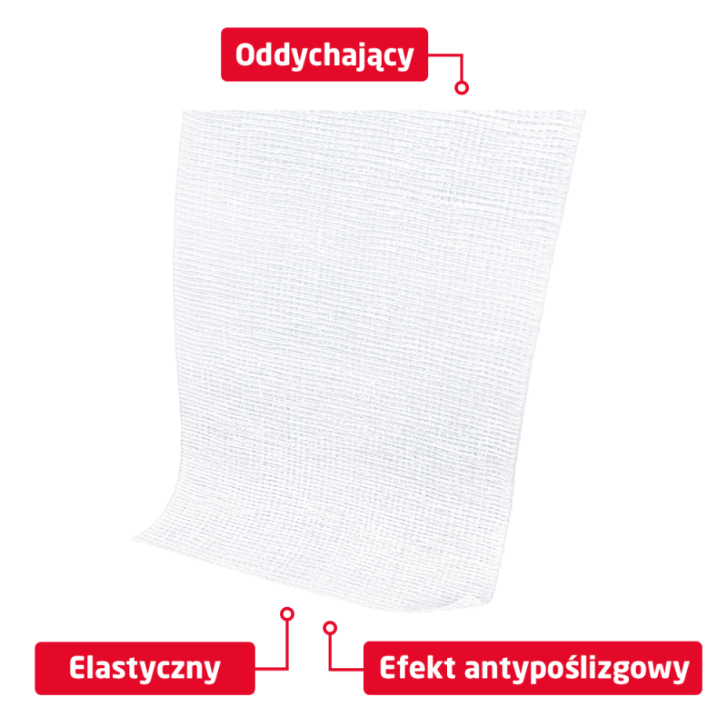 Leukoplast elastomull haft elastyczny bandaż samoprzylepny (8 cm x 4 m) x 1 szt.