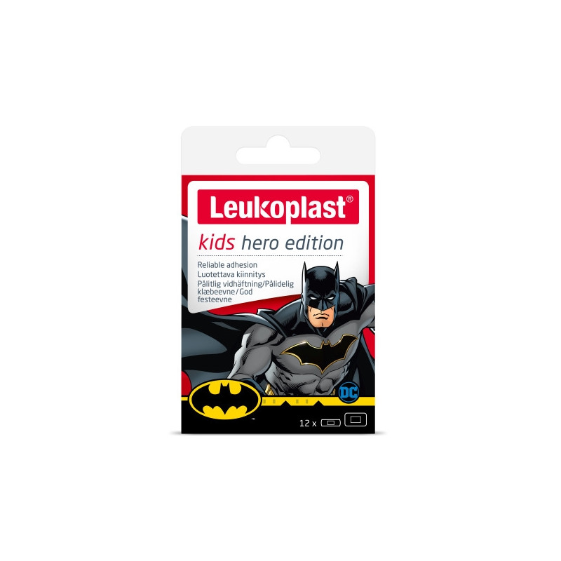 Leukoplast kids hero edition plastry dla dzieci Batman 12 szt.