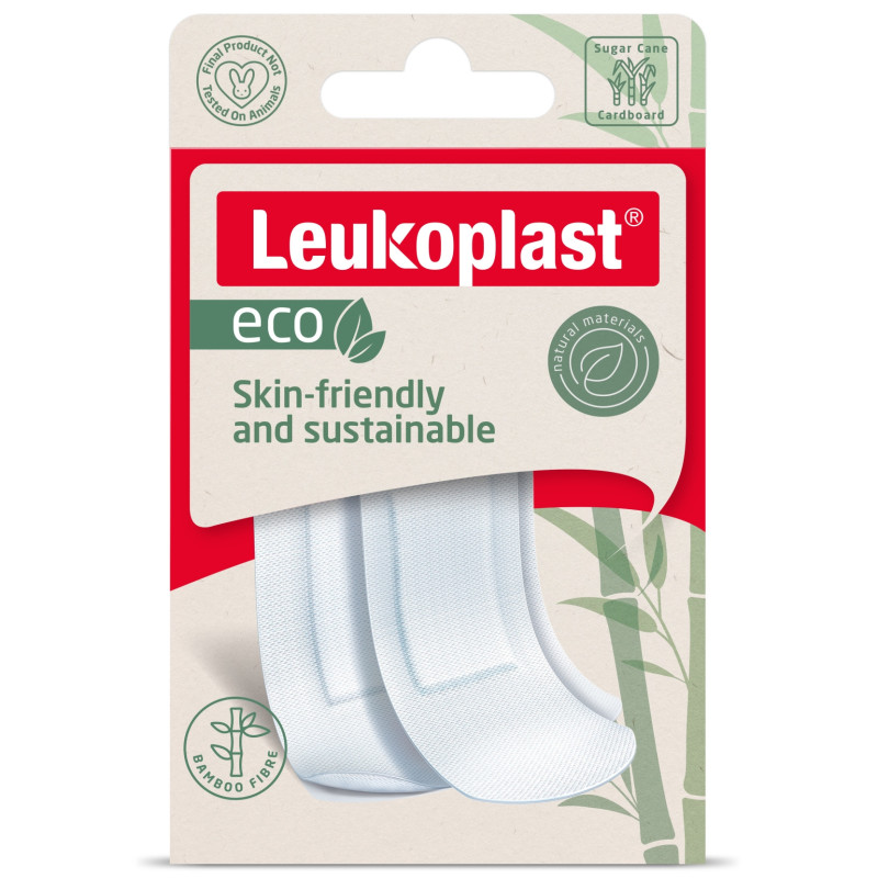 Leukoplast eco ekologiczne plastry z opatrunkiem 20 szt.