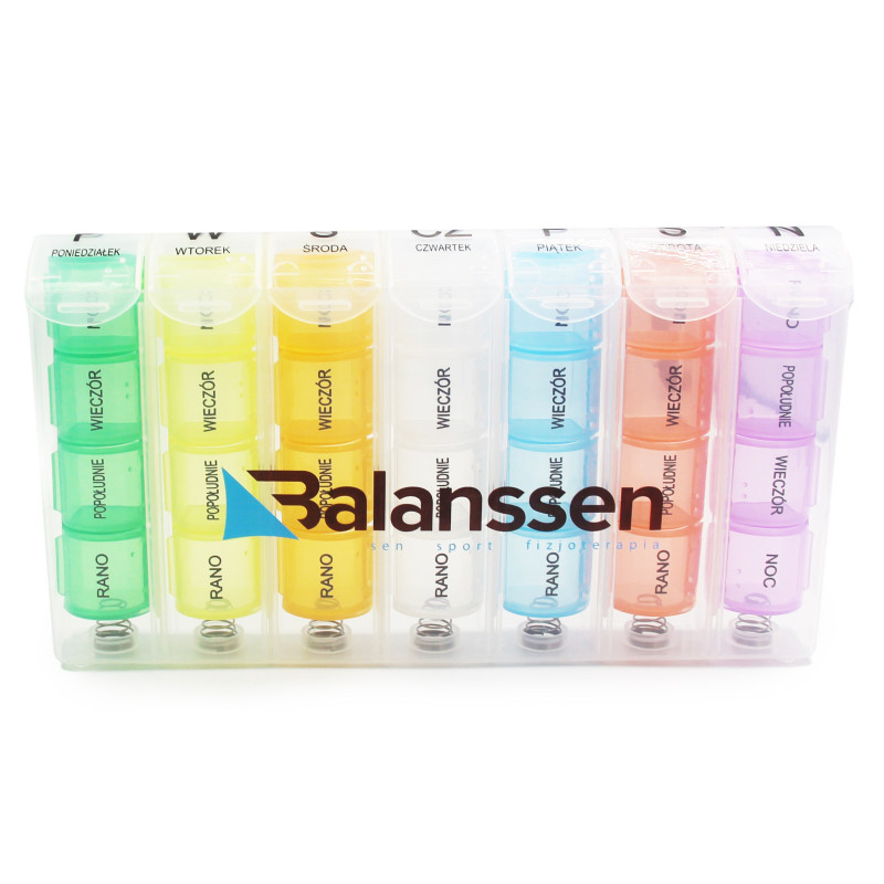 Pojemnik na leki 7 dni 4 pory dnia Balanssen