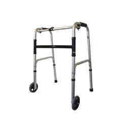 AR-003 Balkonik aluminiowy składany, dwukołowy ARmedical