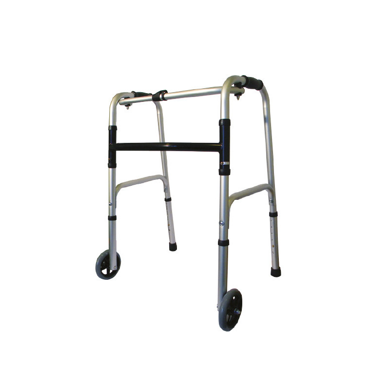 AR-003 Balkonik aluminiowy składany, dwukołowy ARmedical