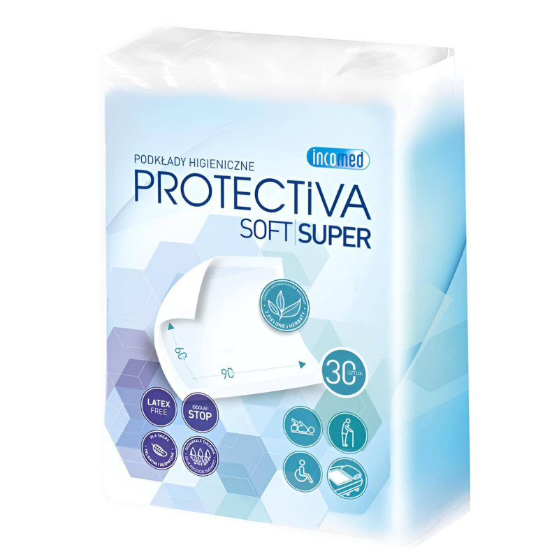 Podkłady higieniczne chłonne maty Protectiva Soft Super 90x60 cm