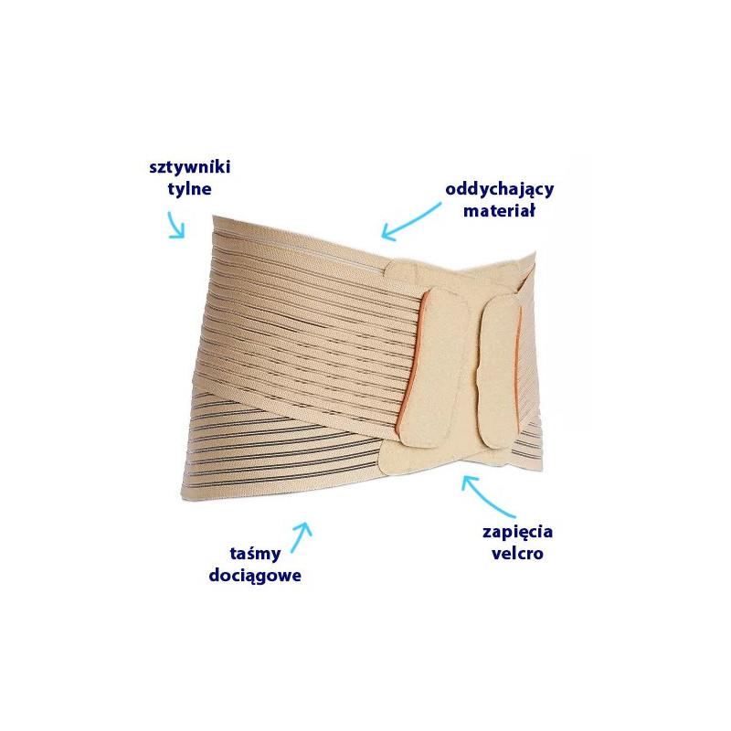 Pas na ból kręgosłupa orteza lędźwiowo krzyżowa Orliman lb3000
