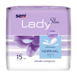 Wkładki urologiczne anatomiczne dla kobiet Seni Lady Slim Normal