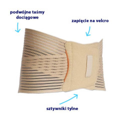 Pas na ból pleców orteza lędźwiowo krzyżowa Orliman lb2800