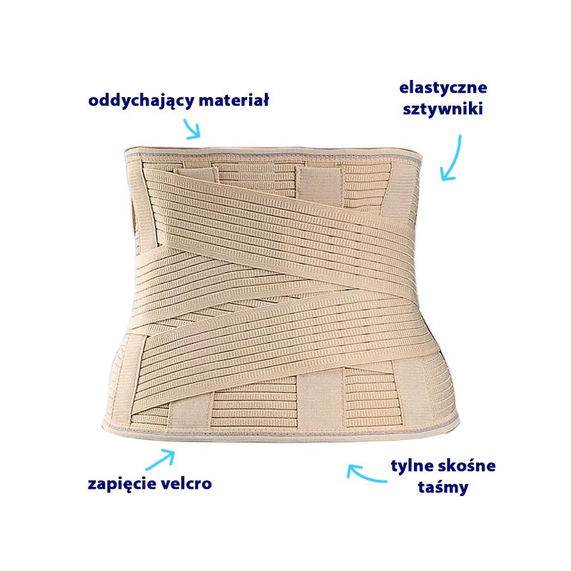 Orliman pas ortopedyczny wzmocniony LT-300R