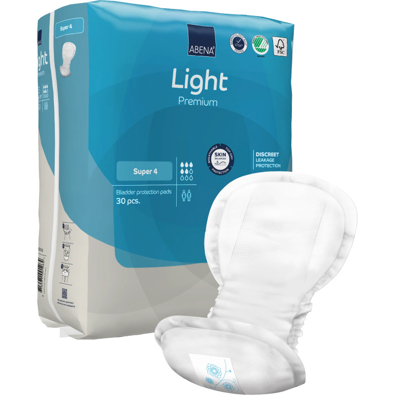 Abena Light Super wkładki urologiczne dla kobiet podpaski chłonne