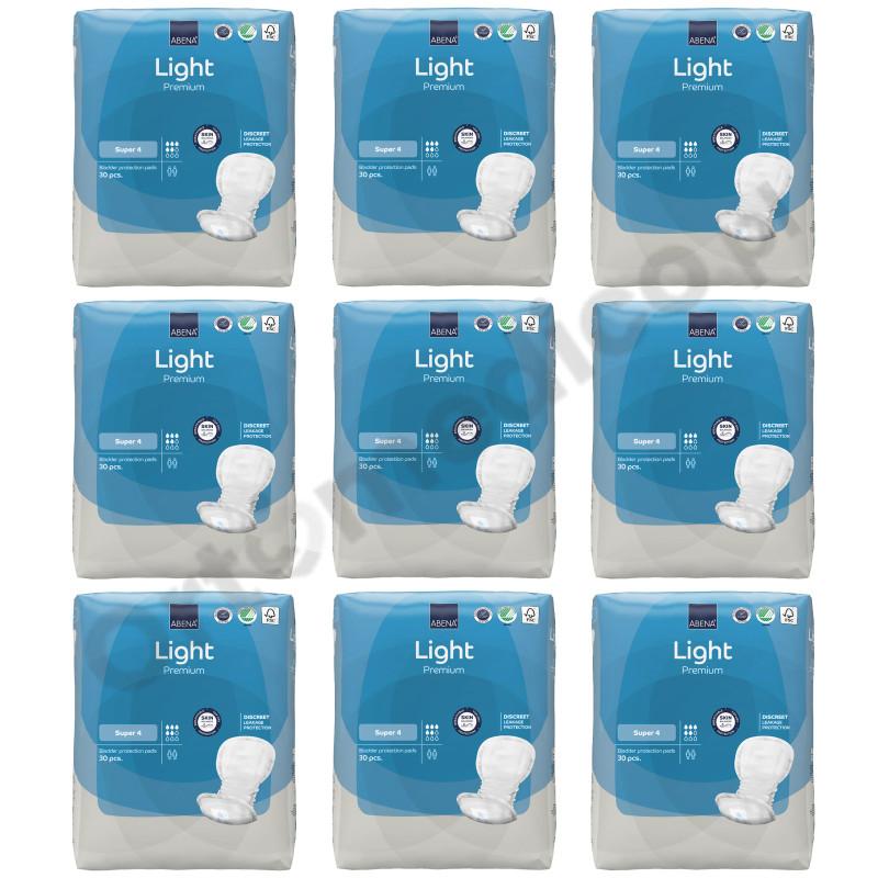 Abena Light Super 4 wkładki urologiczne dla kobiet i mężczyzn podpaski chłonne