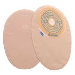 416701 Worek Stomijny 1-częściowy  ConvaTec Esteem + Zamknięty 20-70 mm Średni kolo z filtrem  Beżowy Z Okienkiem