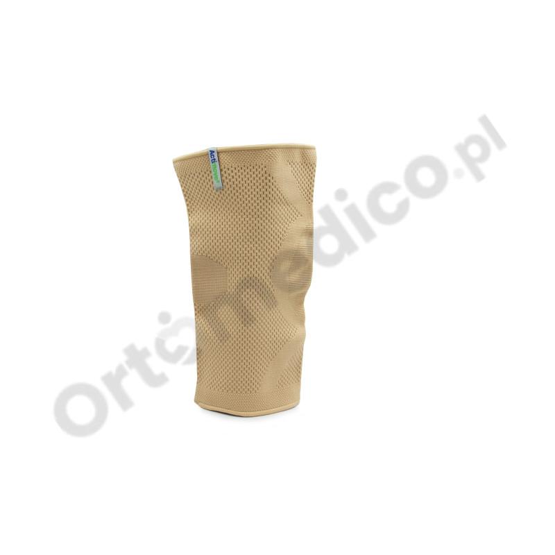 Opaska na kolano z zabudowaną rzepką ACTIMOVE Knee Support Beż