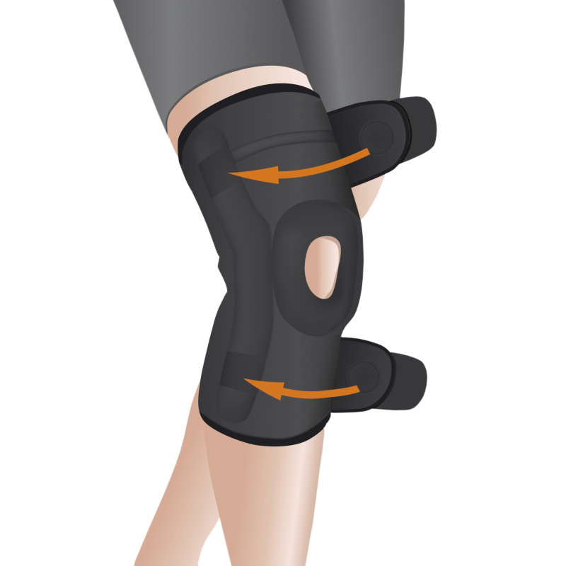 Owijana orteza kolana z regulacją kąta zgięcia i szynami bocznymi 7120 Orliman